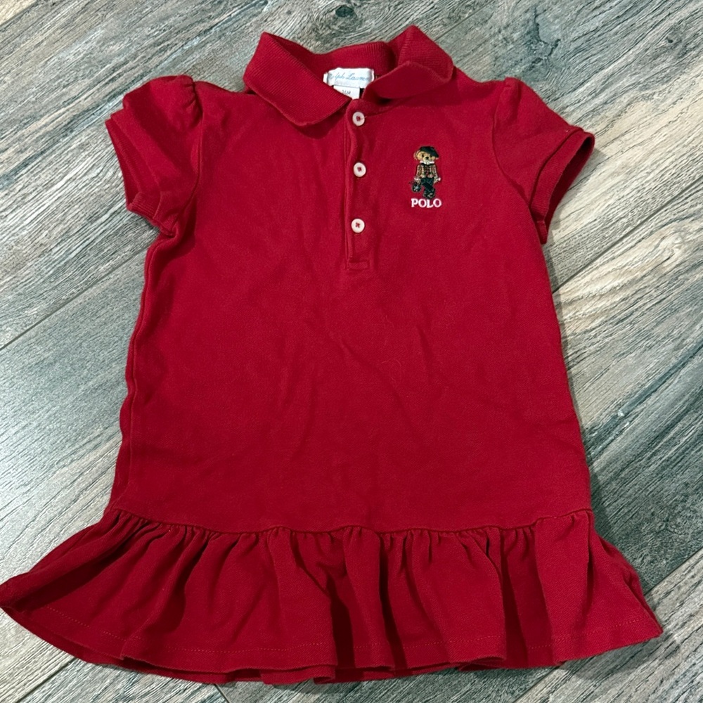 Polo by Ralph Lauren Kids Red Polo Dress